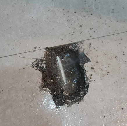 漏水检测现场图